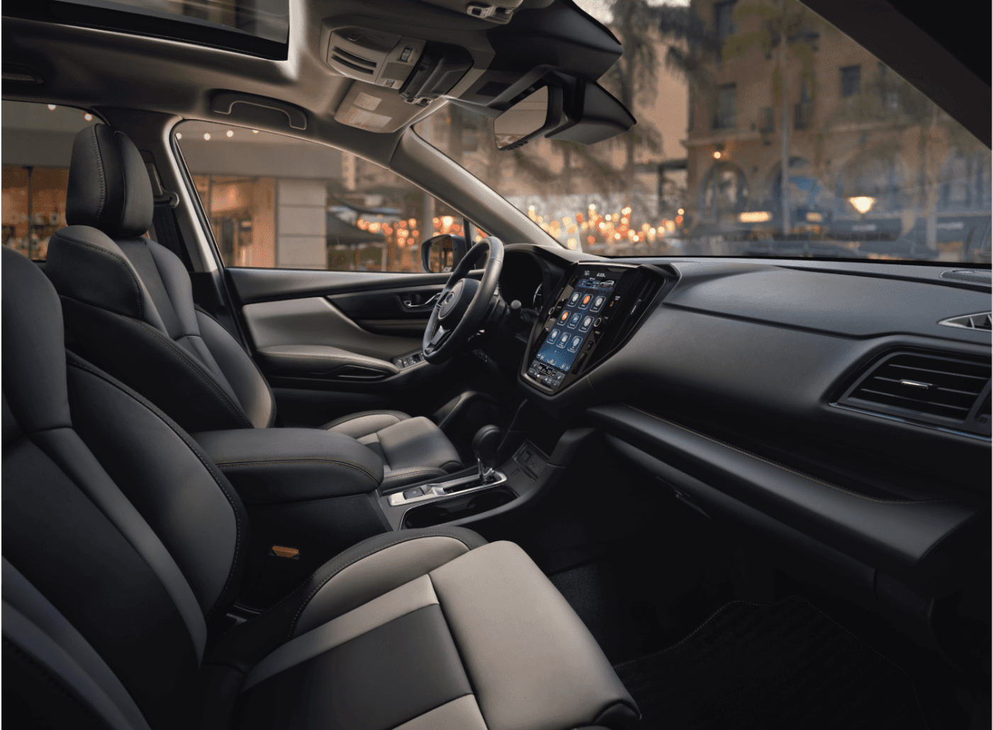 Subaru Ascent premium interior and technology for Sitka families