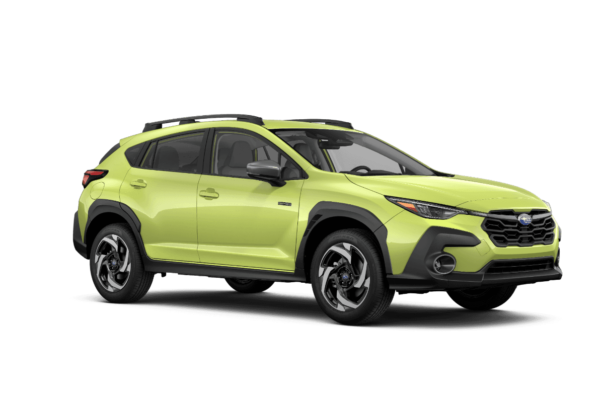 2026 Subaru Crosstrek Limited Hybrid Citron Yellow Pearl