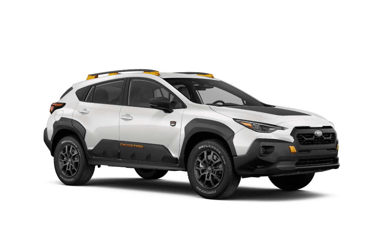 2026 Subaru Crosstrek Wilderness Crystal White Pearl at Juneau Subaru
