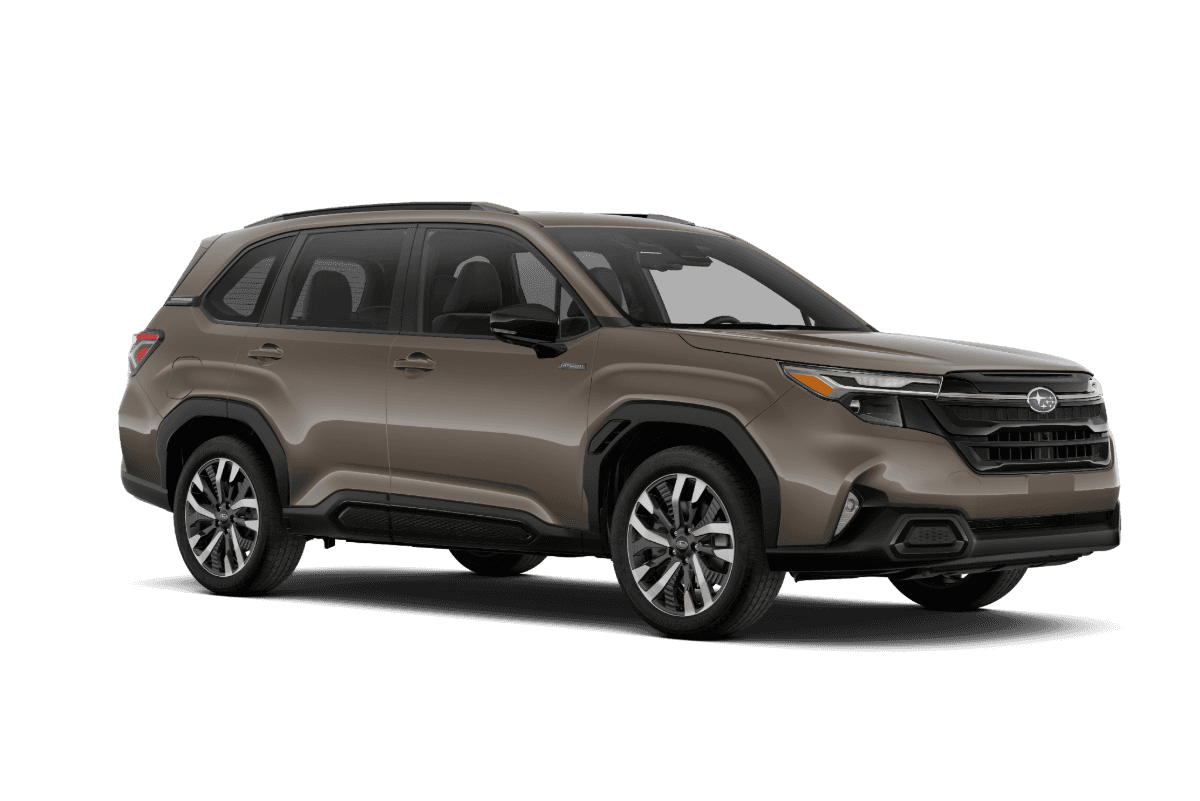 Subaru Forester Hybrid Touring trim in Brilliant Bronze Metallic
