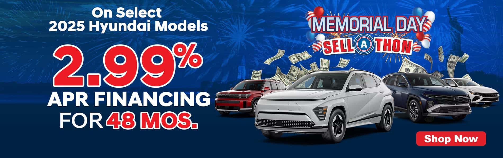 2.99% APR Select 2025 Models