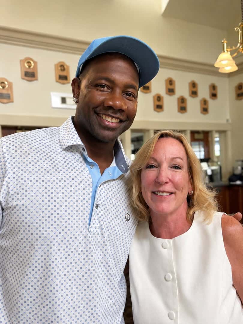 Ryan Howard with Kelley Kelly at Kelly Cadillac in Lancaster Pennsylvania