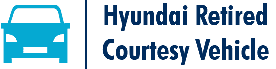 Hyundai Retired Courtesy Vehicle
