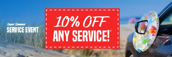 Super Summer Service Event | 10% off any service!