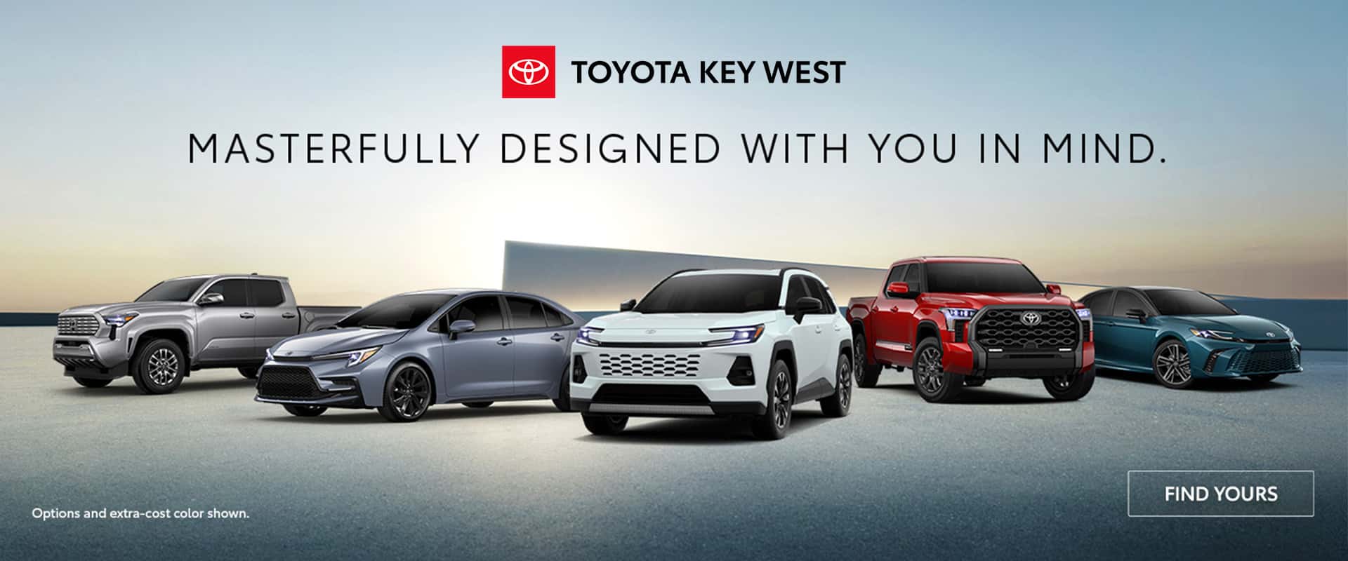 Fully Designed With You Toyota Banner