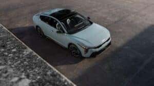 A top-down view of the 2025 kia k4