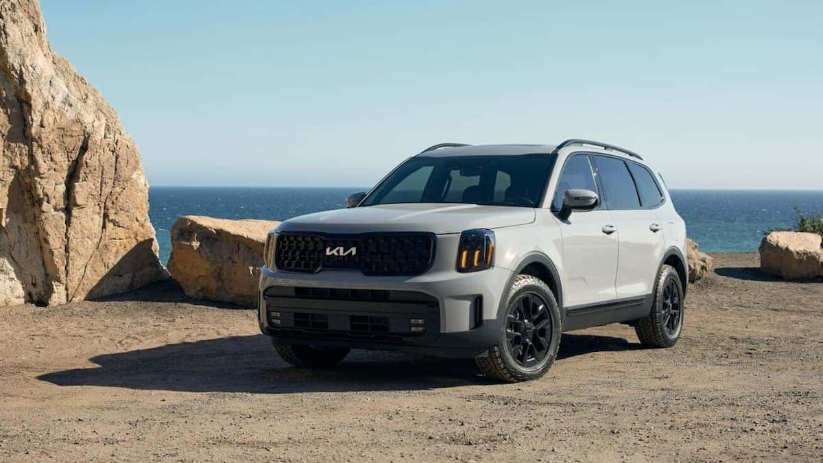 2025 Kia Telluride parked near a scenic overlook in Anderson, SC