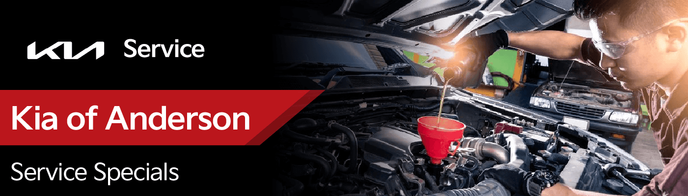 Kia of Anderson Service Specials Banner