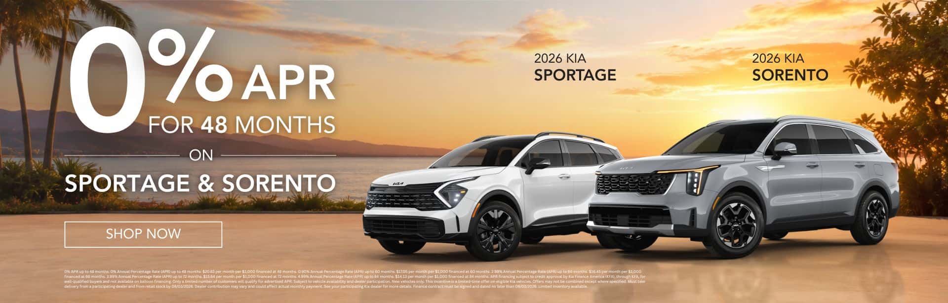 Sportage and Sorento APR