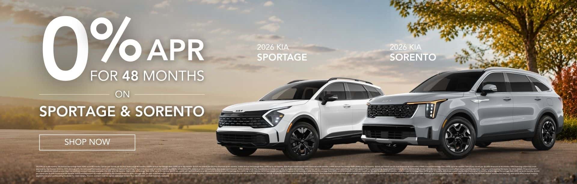 Sportage and Sorento APR