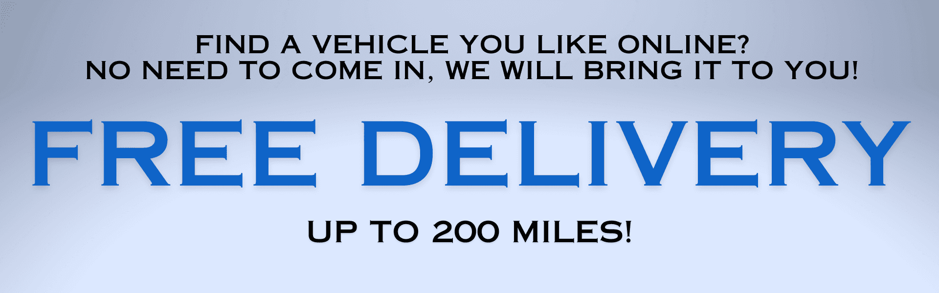 free delivery