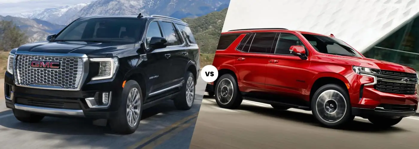 2023 GMC Yukon vs. 2023 Chevrolet Tahoe | Lafayette | Lafayette GMC