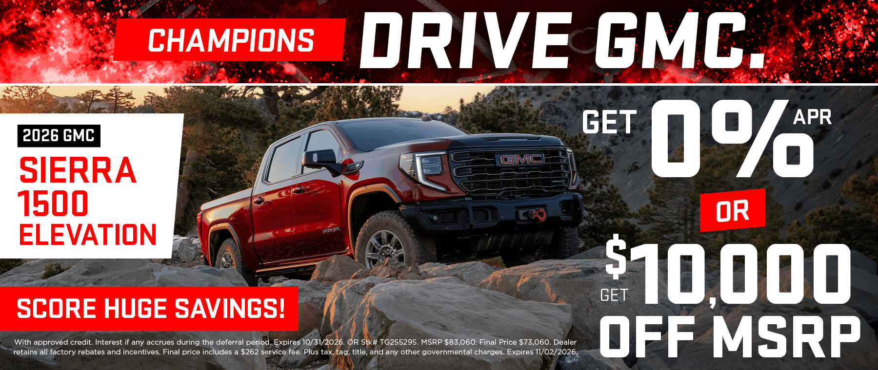 2026 GMC Sierra 1500 Elevation
