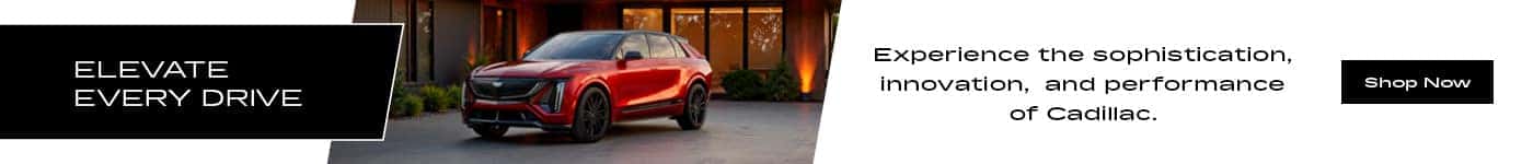 New Cadillac Vehicles