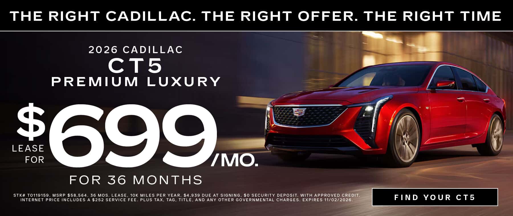 2026 Cadillac CT5 Premium Luxury