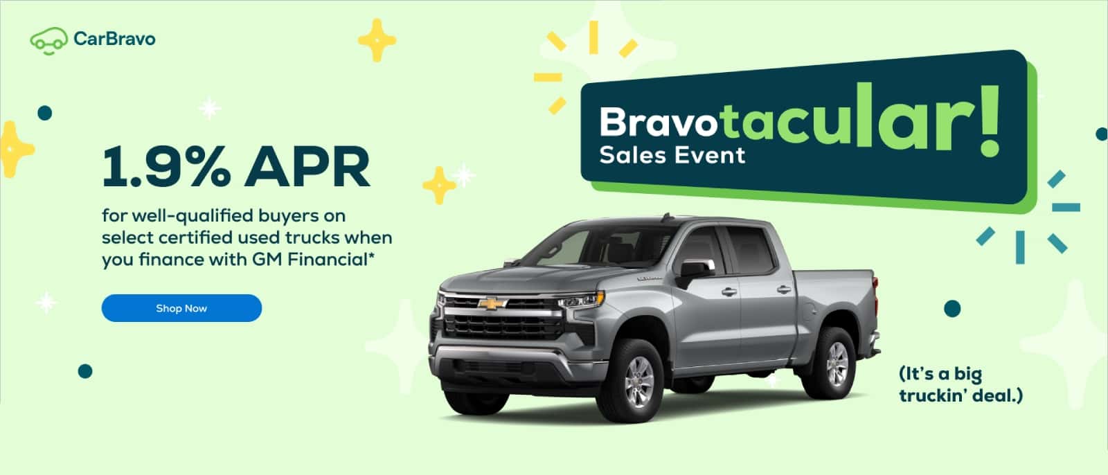 1.9% APR on Certified Used Trucks