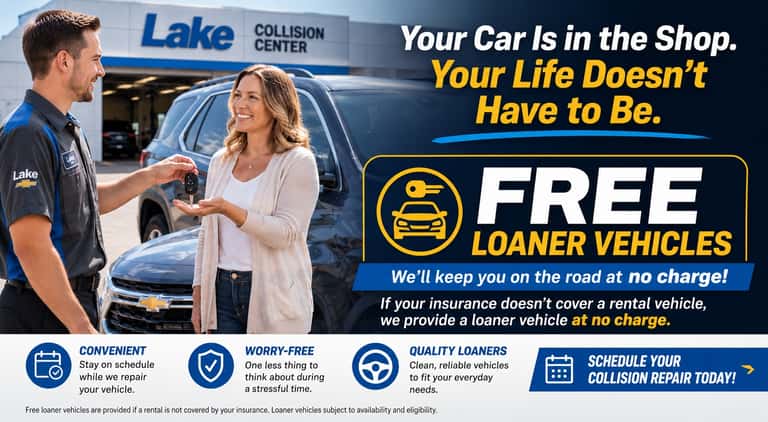 Free Loaner Vehicles