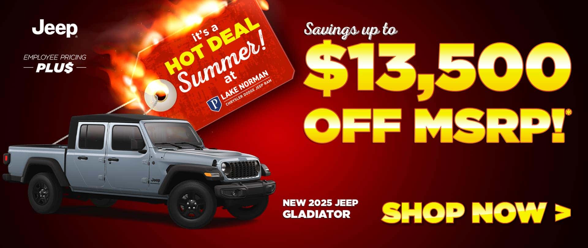 Hot Deal 2025 Jeep Gladiator