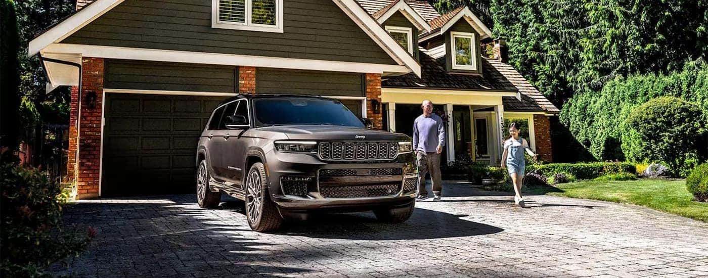 A 2025 Jeep Grand Cherokee L for sale in Cornelius parked in a driveway