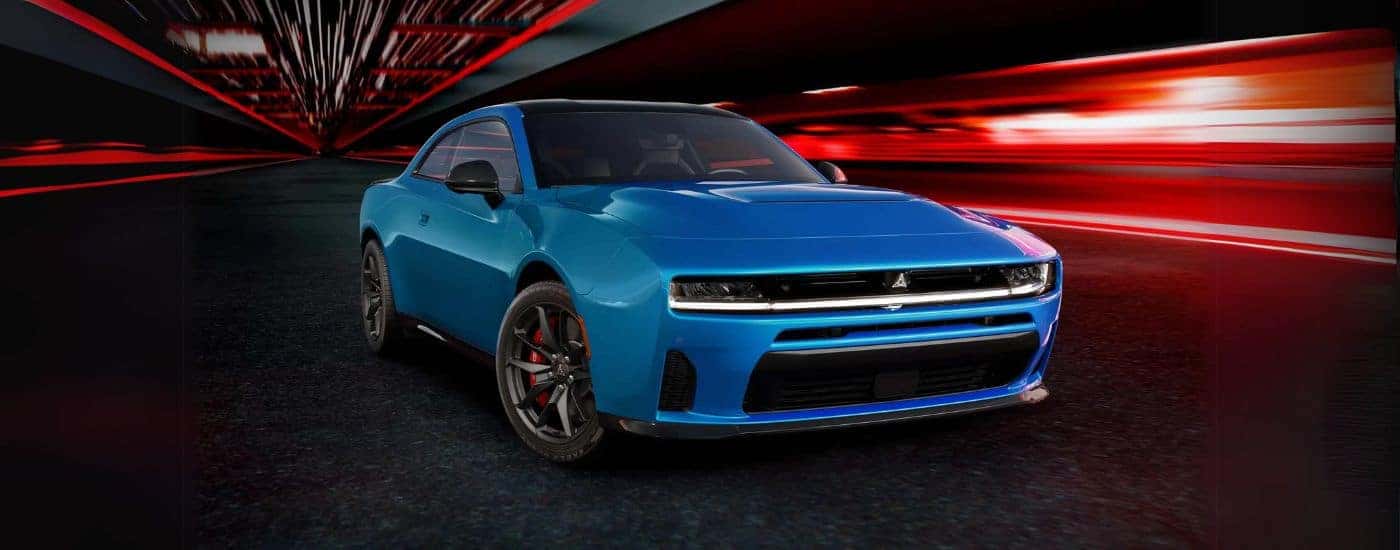 A blue 2025 Dodge Charger SIXPACK for sale in Cornelius