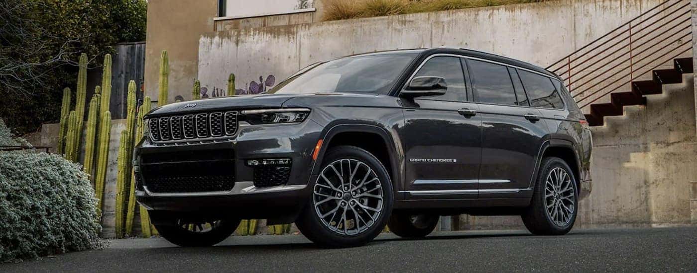 Used Black 2022 Jeep Grand Cherokee for sale near Concord after a test drive