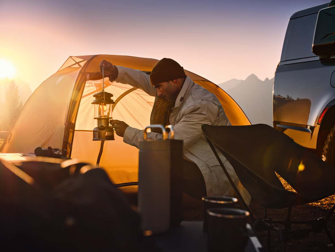 Defender Camping
