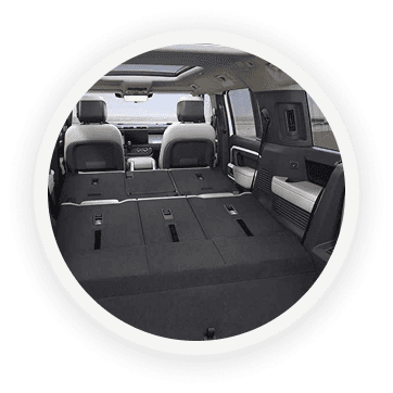 Defender 130 Interior