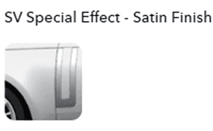 SV Special Effect – Satin Finish