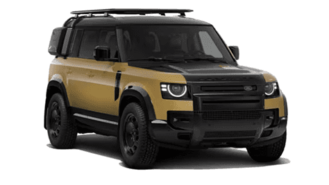 2026 Land Rover Defender 110 Trophy Edition in Deep Sandglow Yellow Trim
