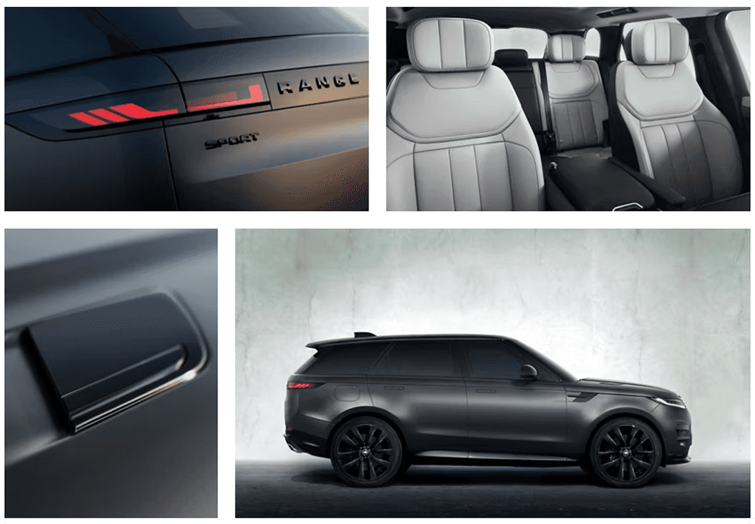 INSPIRED BY RANGE ROVER DESIGN