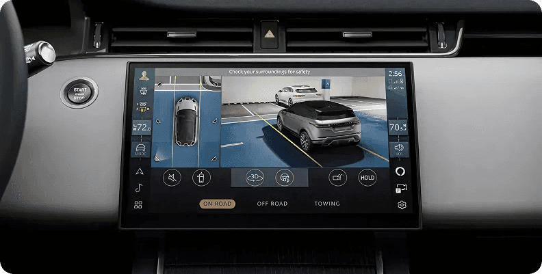Range Rover Evoque 3D Surround Camera view