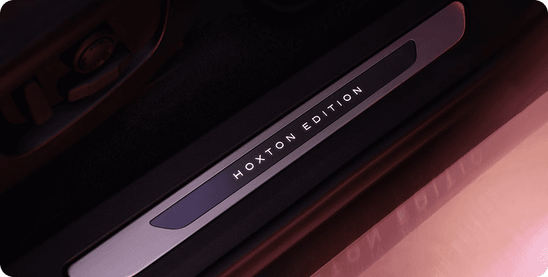 Hoxton Edition illuminated treadplates