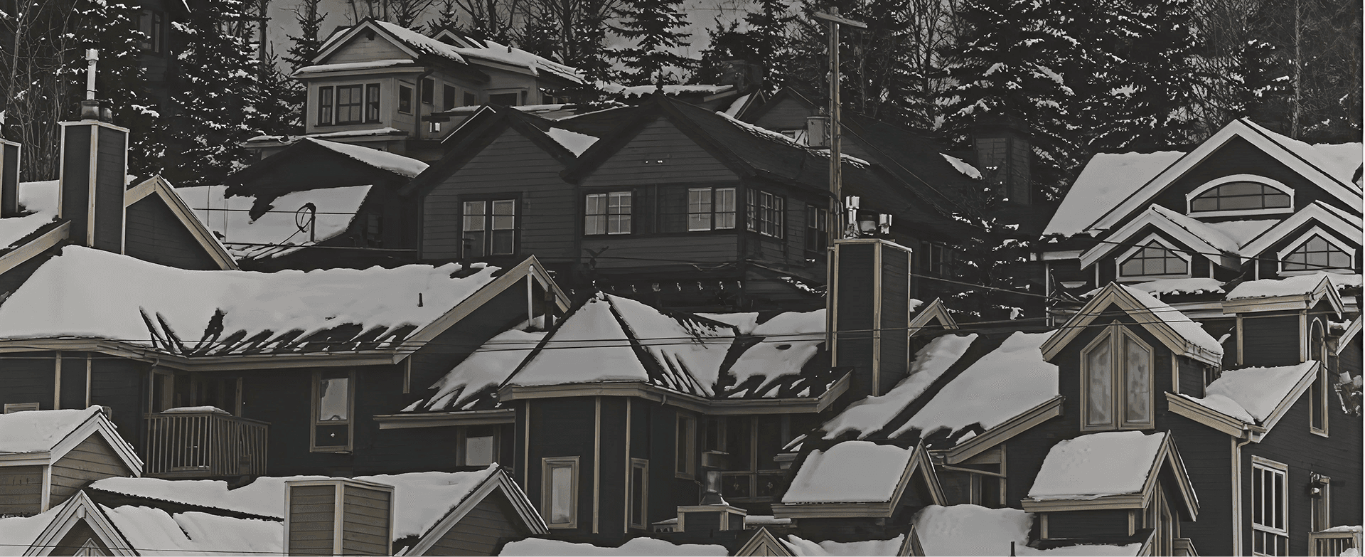 Range Rover House community and mountain landscape