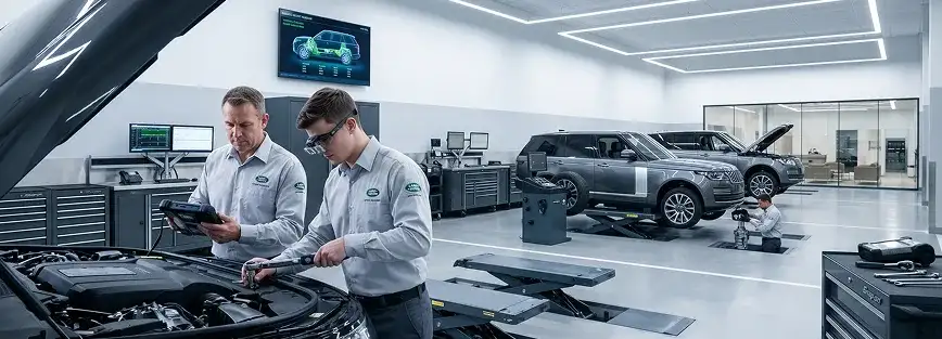 Land Rover-certified technicians