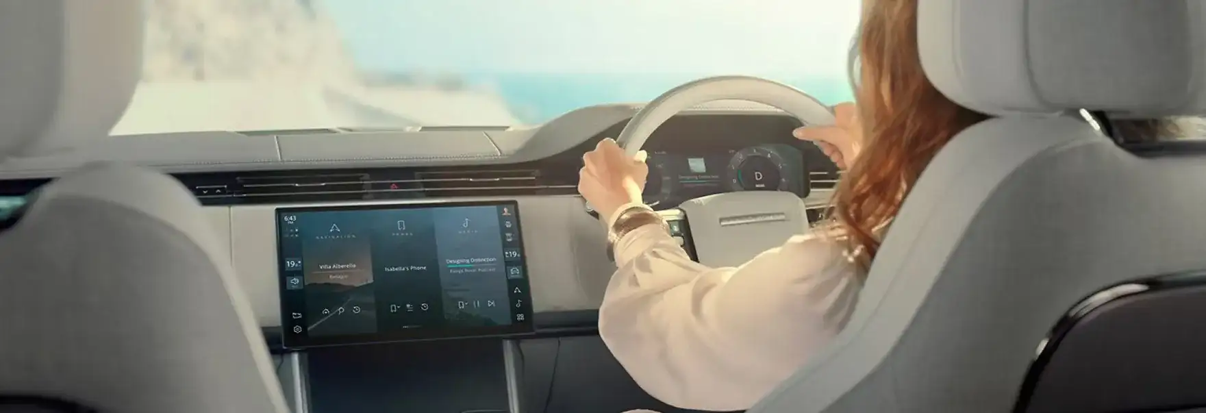 Land Rover interior detail