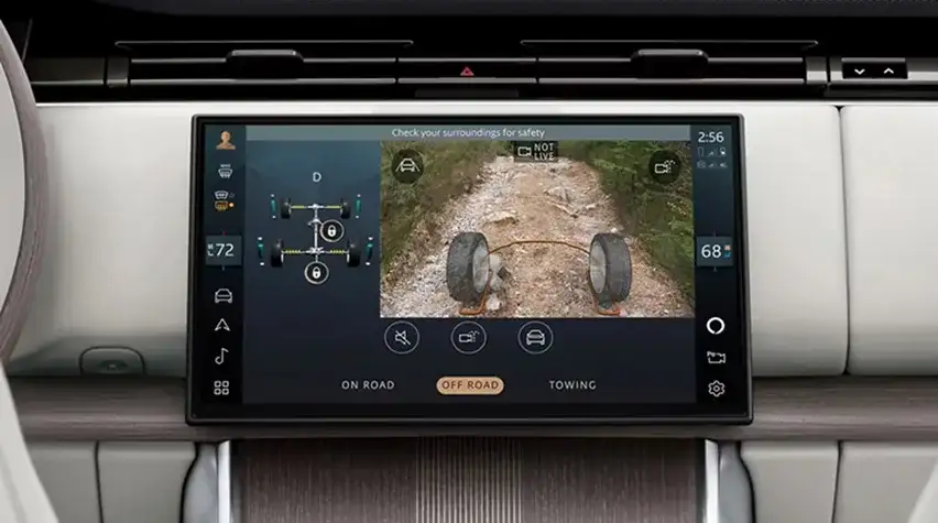 Range Rover 3D surround camera