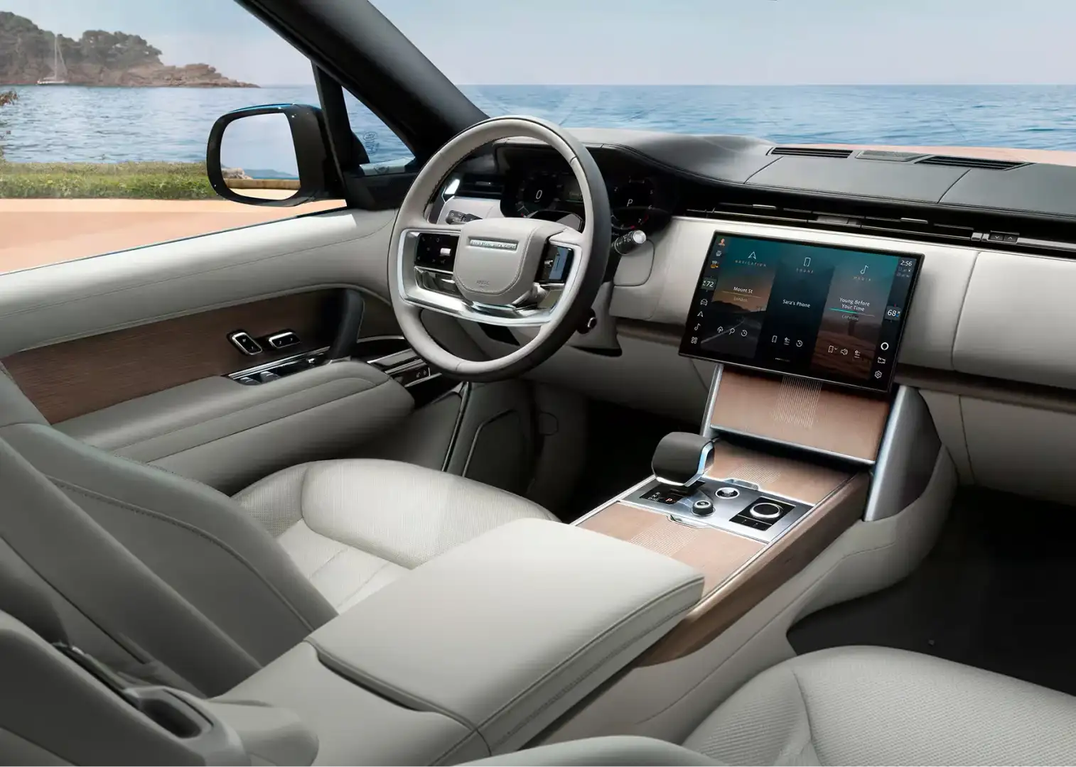 Range Rover interior cabin