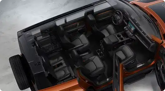 A commanding seat