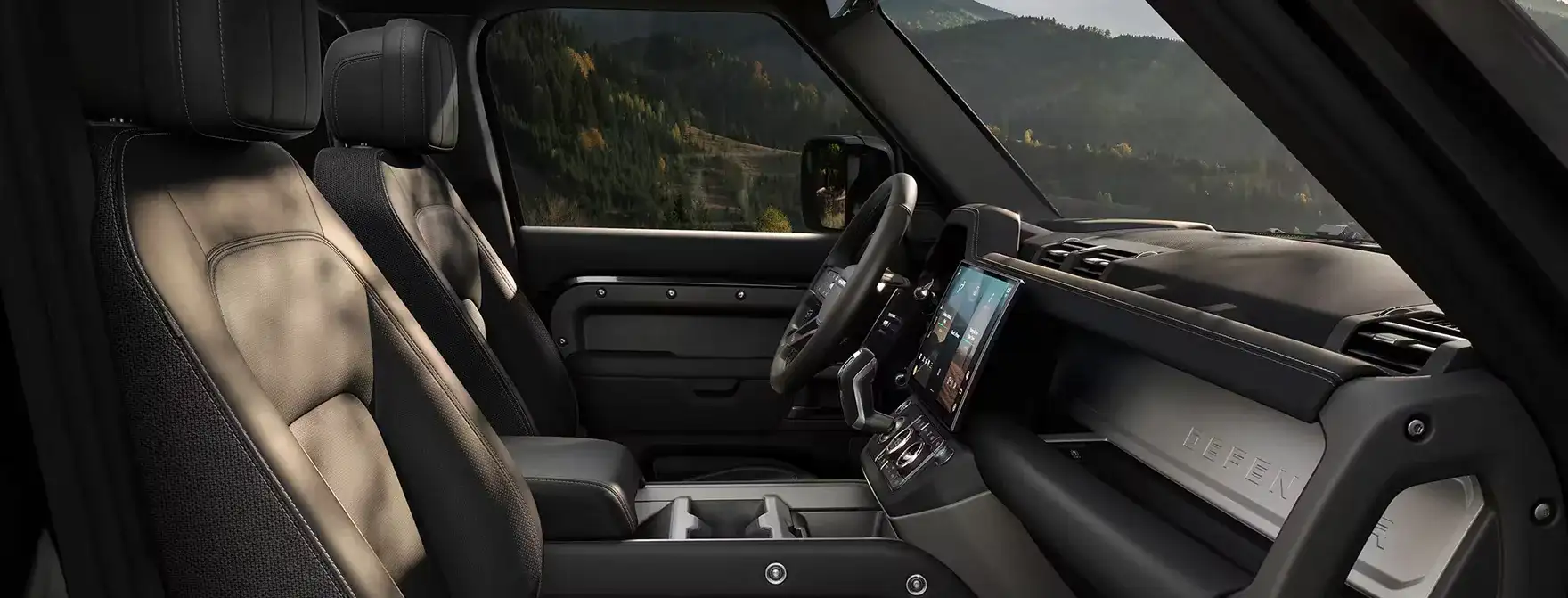 Defender 110 interior