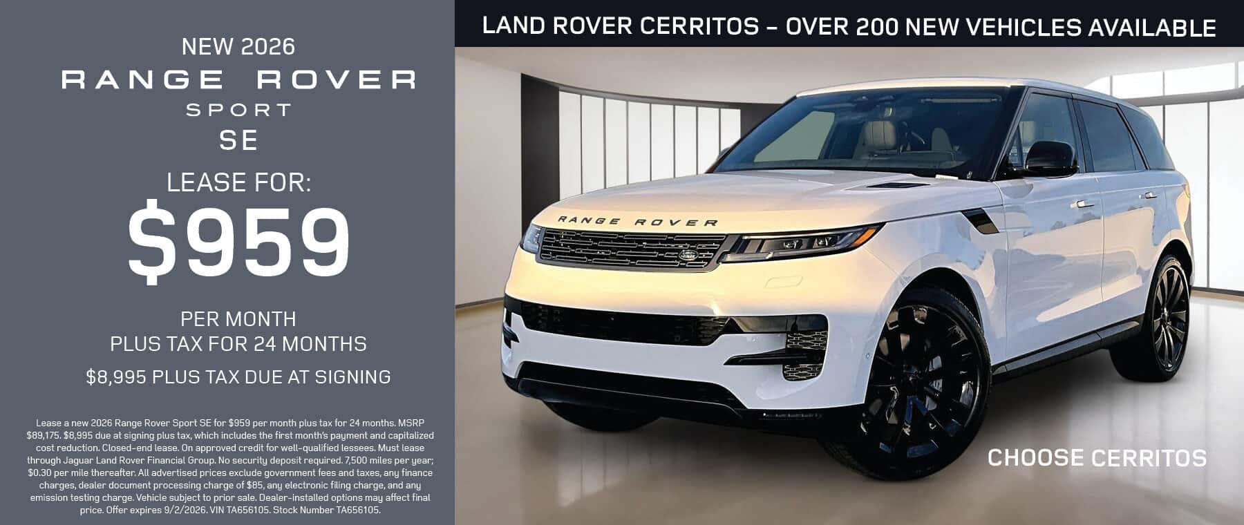 Aug RR Sport SE