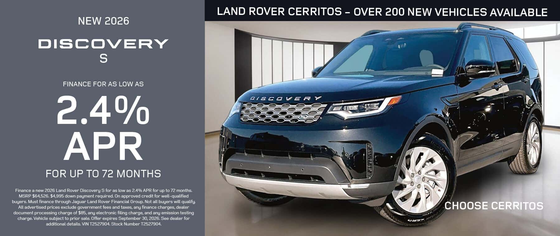 Discovery S Fiannce Special Land Rover Cerritos in Cerritos, CA