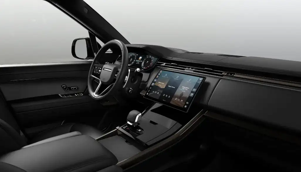 Interior of the 2026 Range Rover Sport for sale in Cerritos, CA at Land Rover Cerritos