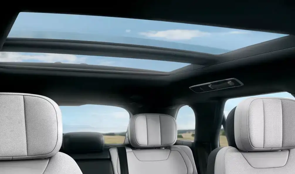 Interior of the 2026 Range Rover Sport available for sale in Cerritos, CA at Land Rover Cerritos