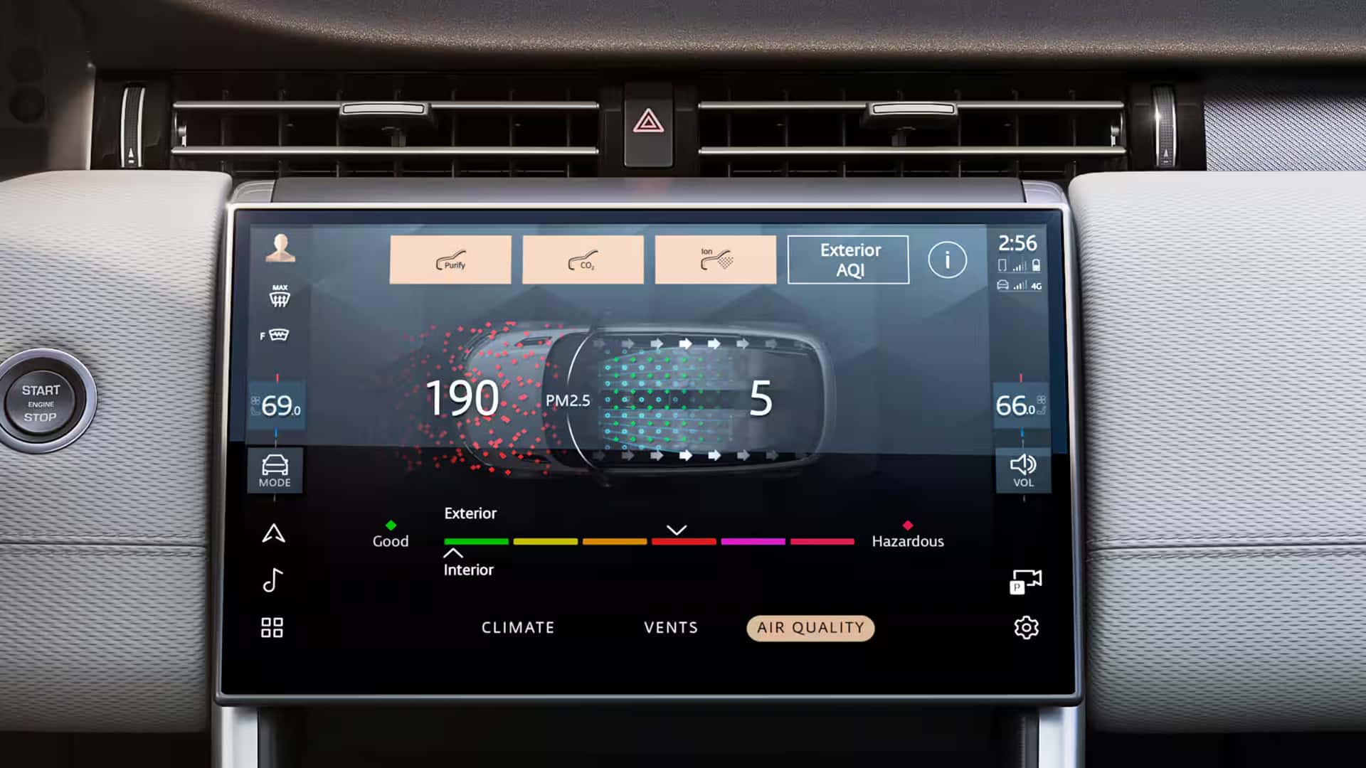 Land Rover Discovery Pivi Pro and Interior Safety Technology