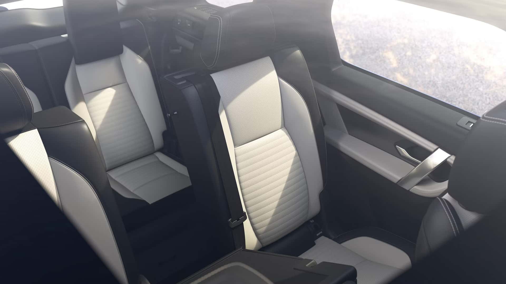 2026 Discovery Sport interior seating and cargo space