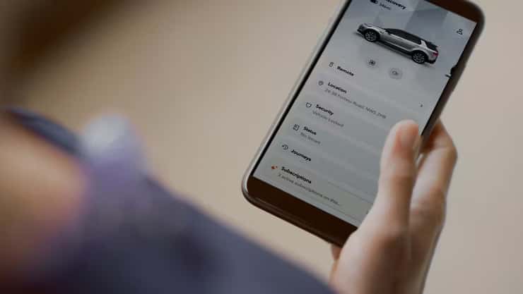 Discovery Sport Land Rover Remote App