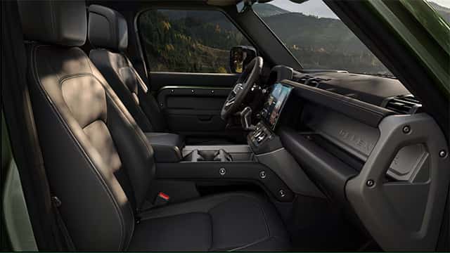2027 Defender 90 interior comfort and cargo