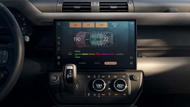 2027 Defender 90 technology and infotainment
