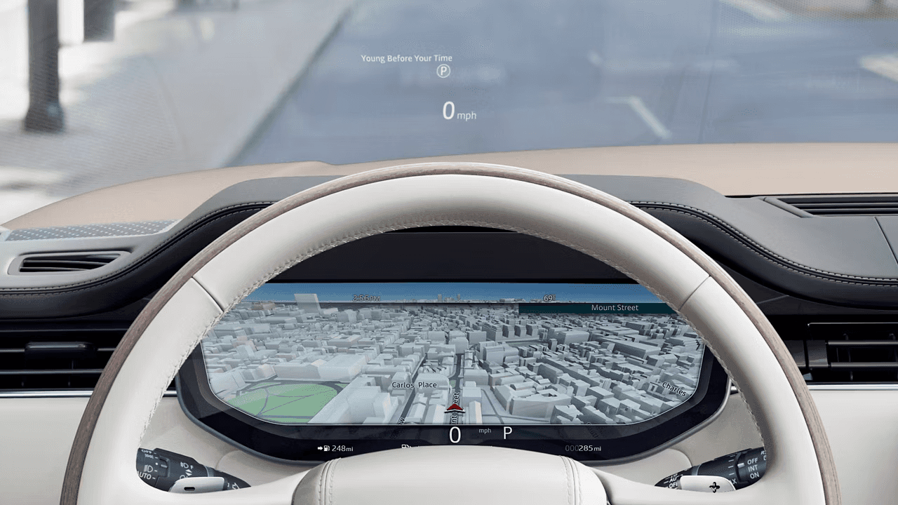 2027 Range Rover real-world driver assistance benefits