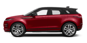 Red 2020 Land Rover Range Rover Evoque